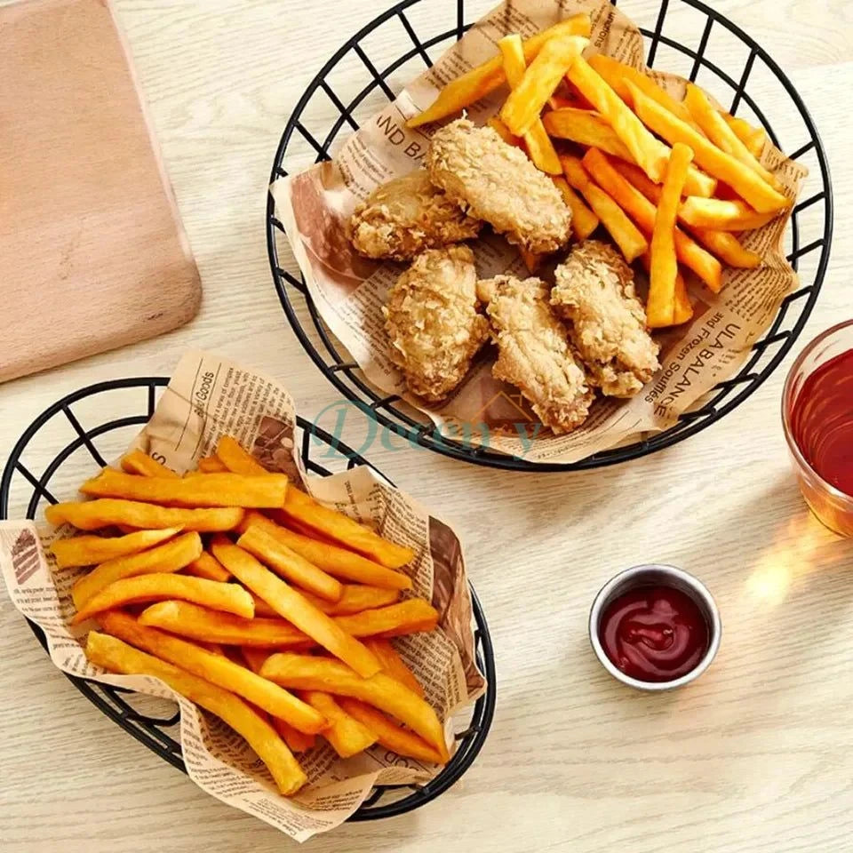Snack Buckets & Restaurant Style Serving Platter - Decency