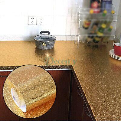 Self Adhesive Kitchen Oil-Proof Waterproof Aluminum Foil - Decency