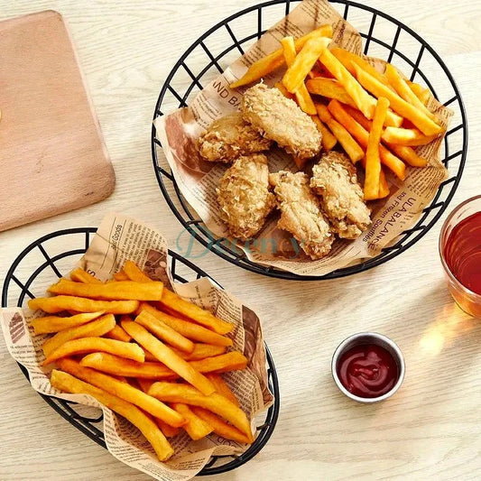 Snack Buckets & Restaurant Style Serving Platter - Decency