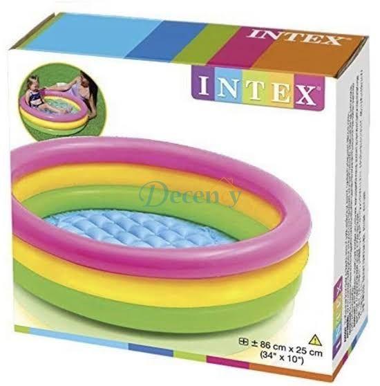 Intex Sunset Glow Inflatable Baby Pool - Decency