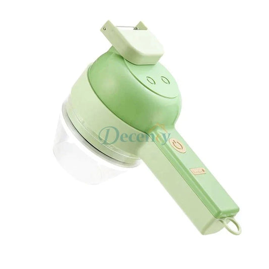 4 In 1 Handheld Electric Rechargeable Vegetable Cutter - Decency