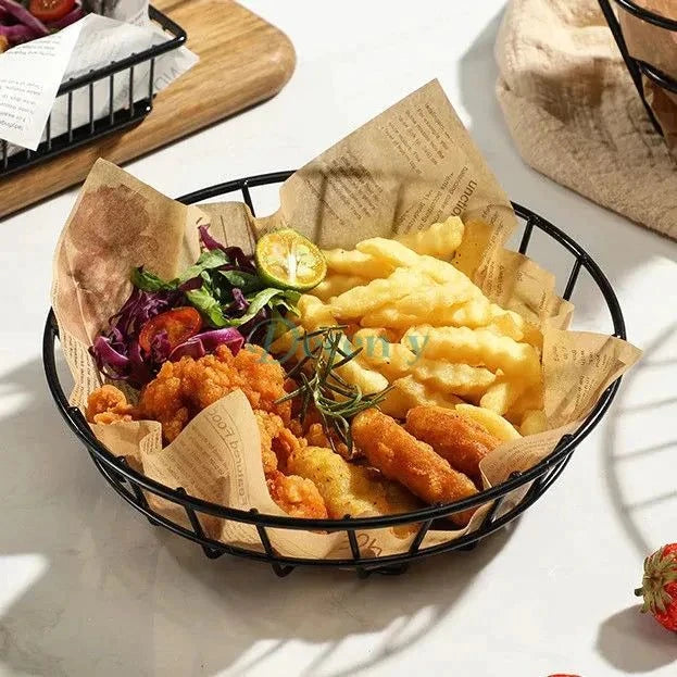 Snack Buckets & Restaurant Style Serving Platter - Decency
