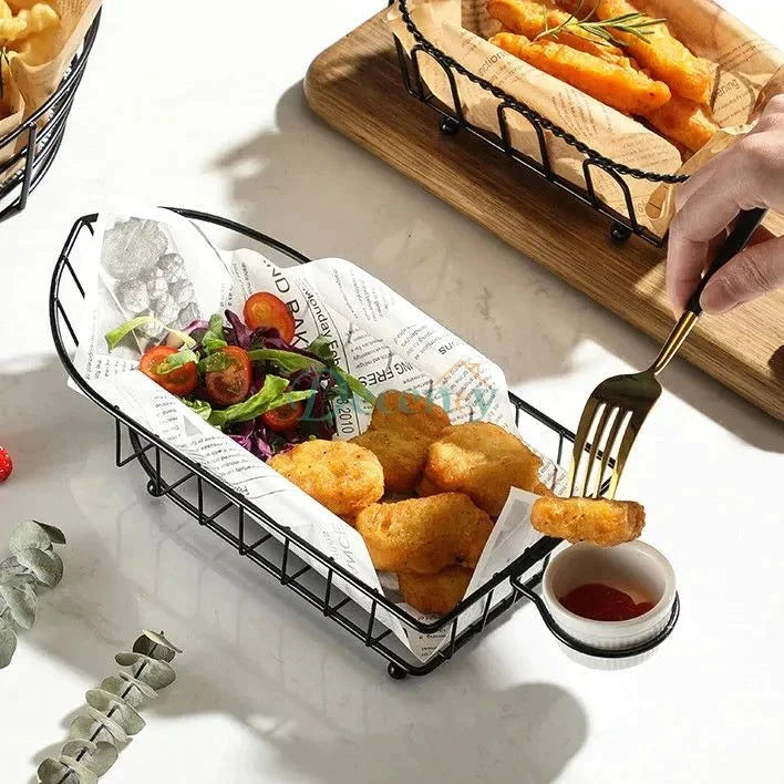 Snack Buckets & Restaurant Style Serving Platter - Decency