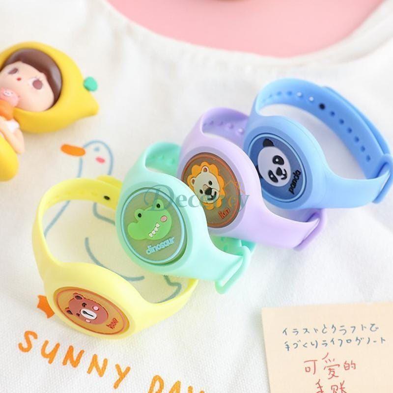 Mosquito Repellent Baby Wrist Band LED Silicone Toy - Decency