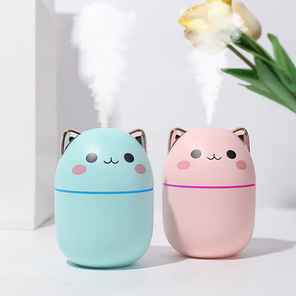 Cute Air Humidifier With Night Light