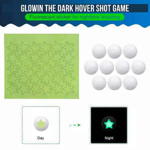 Electric hover shot target practice toys