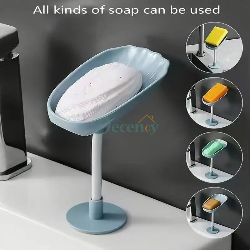 Wall-Mounted Shell-Shaped Soap Dish Holder