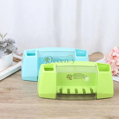 Multifunctional Toothbrush Rack, 5 Slot Toothbrush Holder