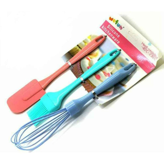 3 in 1 Silicon Spatula Set