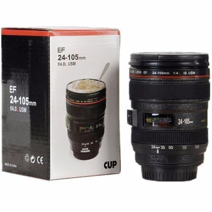 Tea / Coffee Cup Camera Lens Shape