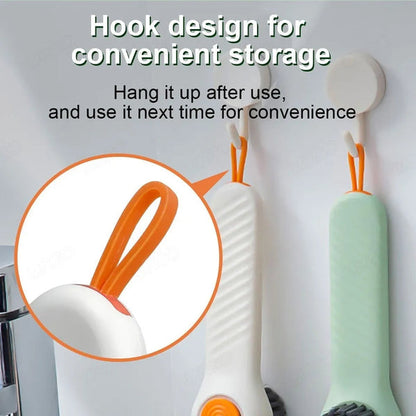 Soft Multifunctional liquid Cleaning Brush