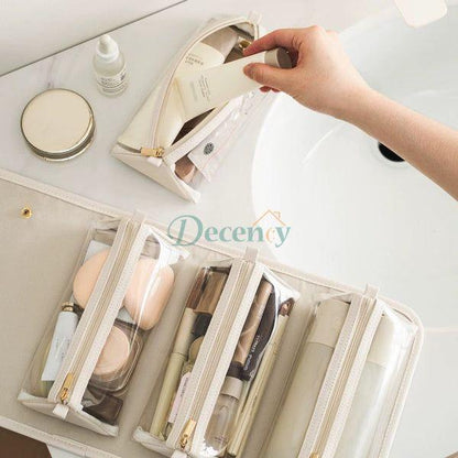 Foldable Large Capacity Travel Cosmetic Bag