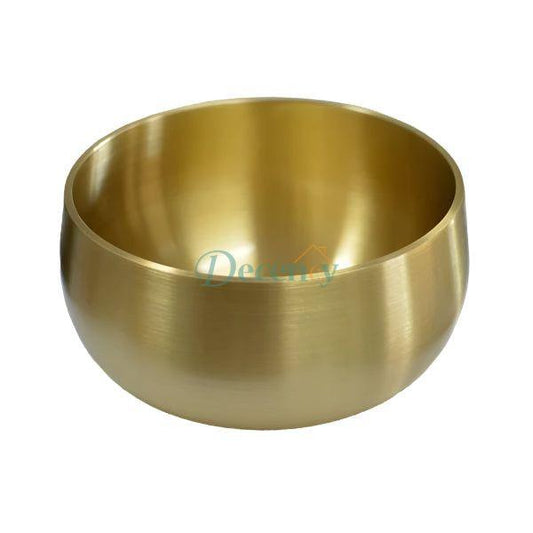 Elegant Golden Soup Bowl –12CM