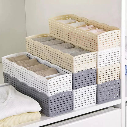 5 Grid Socks Storage Organizer