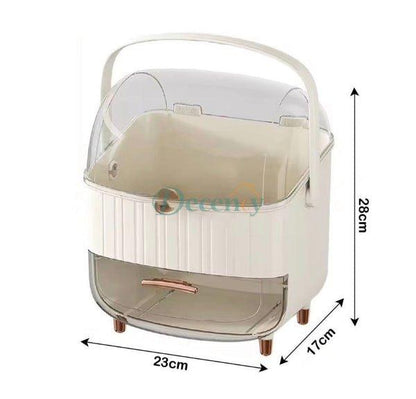 Luxury Acrylic Drawer Makeup Organizer – Transparent Cosmetic