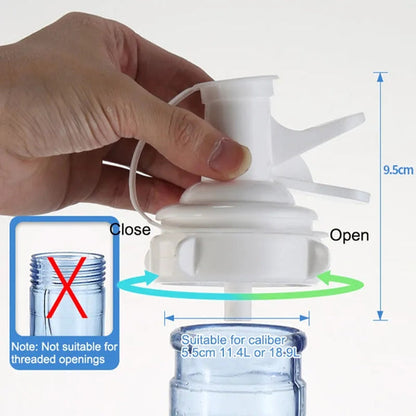 Water Bottle Stand With Nozzle