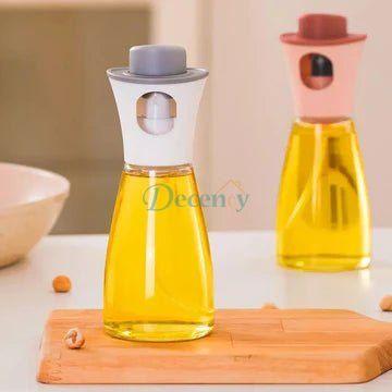 150ml Glass Olive Oil Sprayer Bottle for Air Fryer Cooking and Salad Dressing - Fine Mist Nozzle