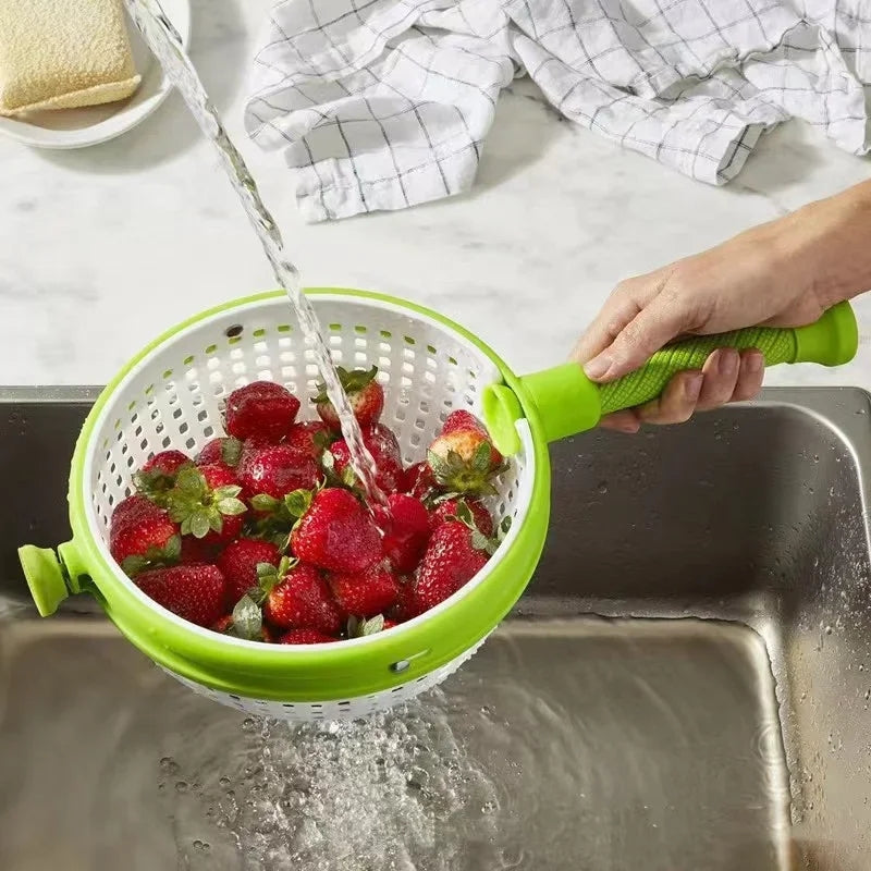 Vegetable & Salad Washing & Spinner Basket