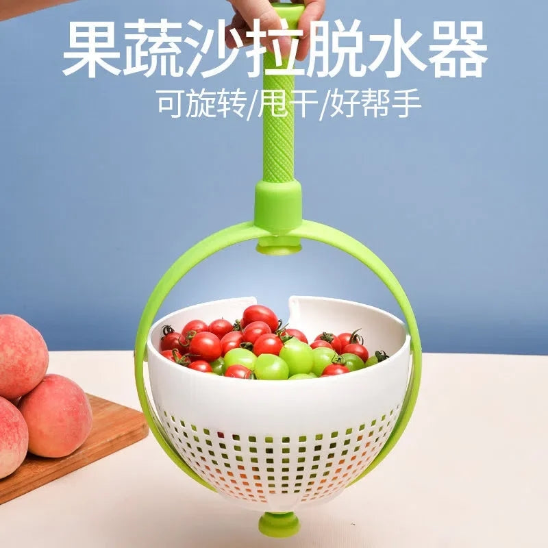 Vegetable & Salad Washing & Spinner Basket