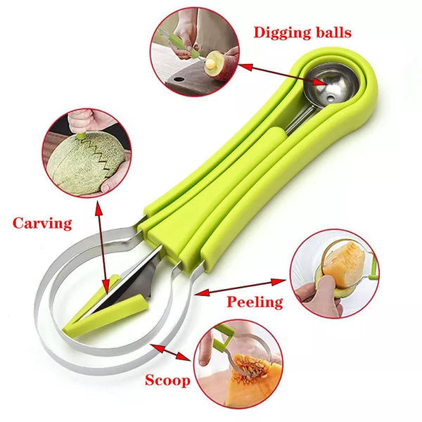 4 In 1 Fruit Carving Tool Set