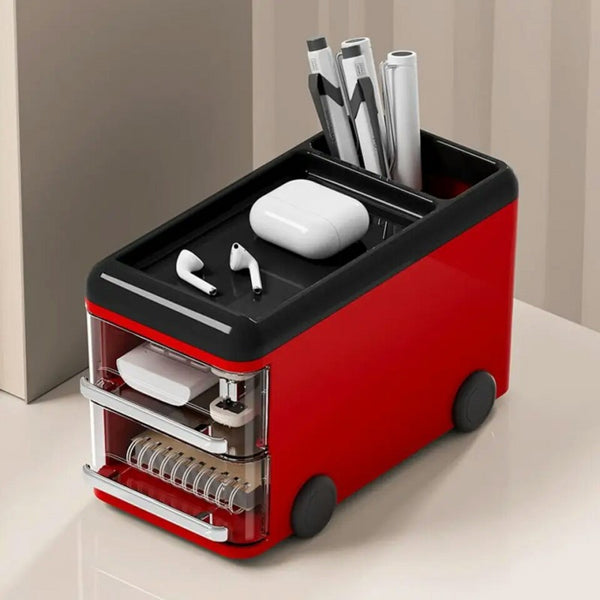 Bus Shape Pen Organizer