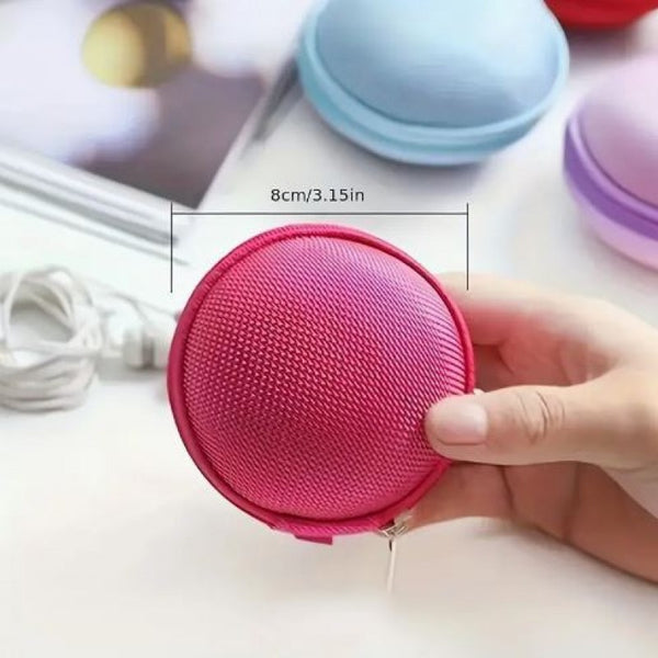 Portable Mini Zipper Storage Case