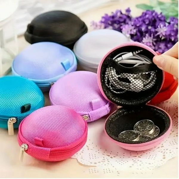 Portable Mini Zipper Storage Case
