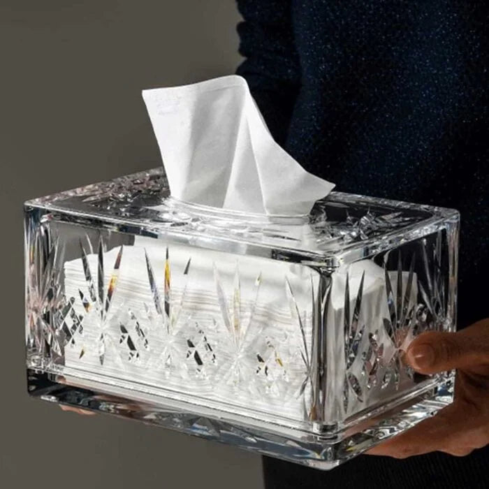 Crystal Clear Acrylic Transparent Tissue box Holder