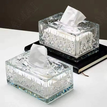 Crystal Clear Acrylic Transparent Tissue box Holder