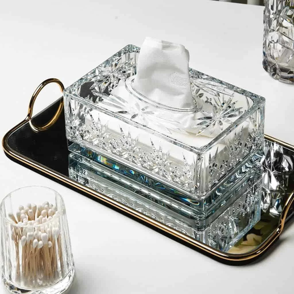 Crystal Clear Acrylic Transparent Tissue box Holder