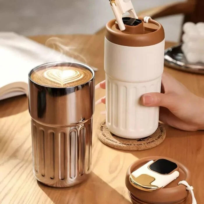 Portable Stainless Steel Insulated Temperature Tumbler 500ml