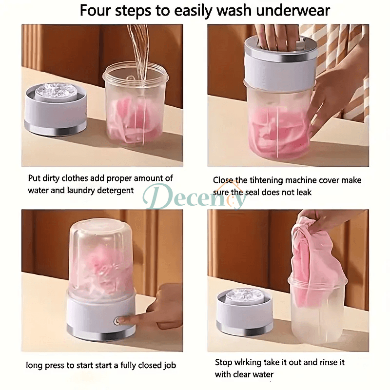 USB Portable Automatic Washing Machine