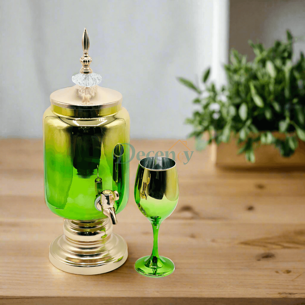 7 Pcs Multi-Color Water Dispenser Set