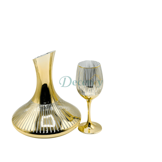 7PCS Glass Water Decanter Set