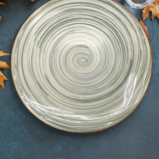 Danny Home Ceramic Spiral Side plate 7.5inch