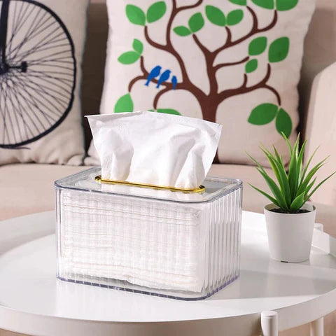 Transparent Desktop Napkin Paper Holder