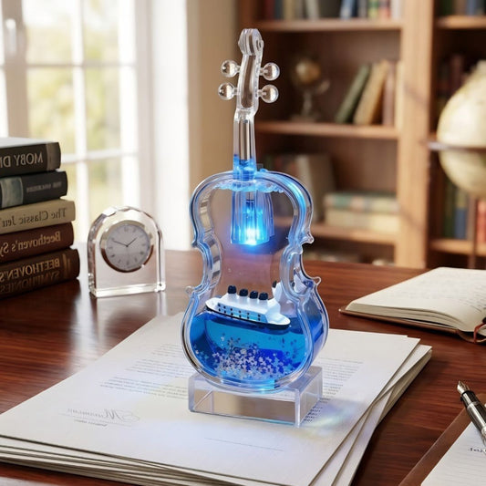 Luxury Violin Design Decorative Paperweight – Elegant Desk Table Decor