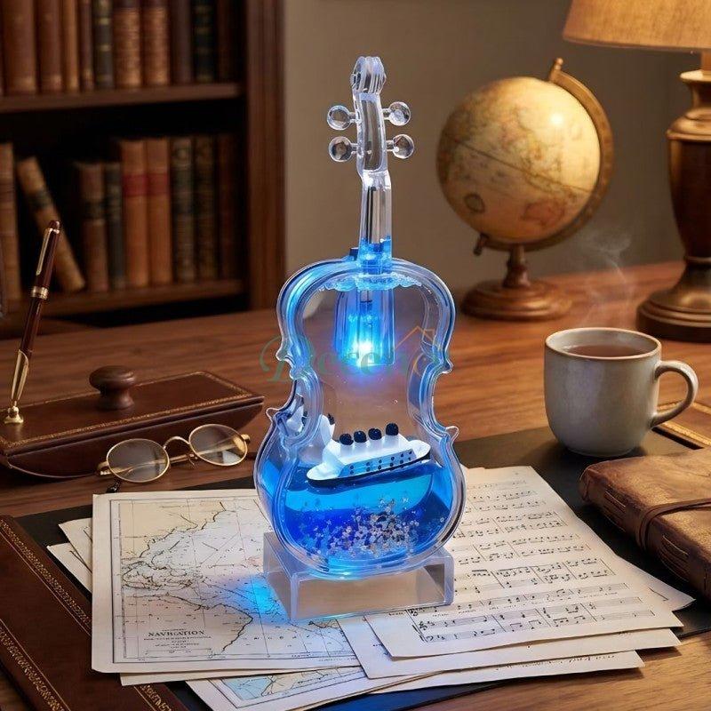 Luxury Violin Design Decorative Paperweight – Elegant Desk Table Decor
