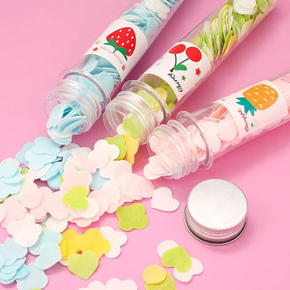 Portable Mini Flower Paper Soap