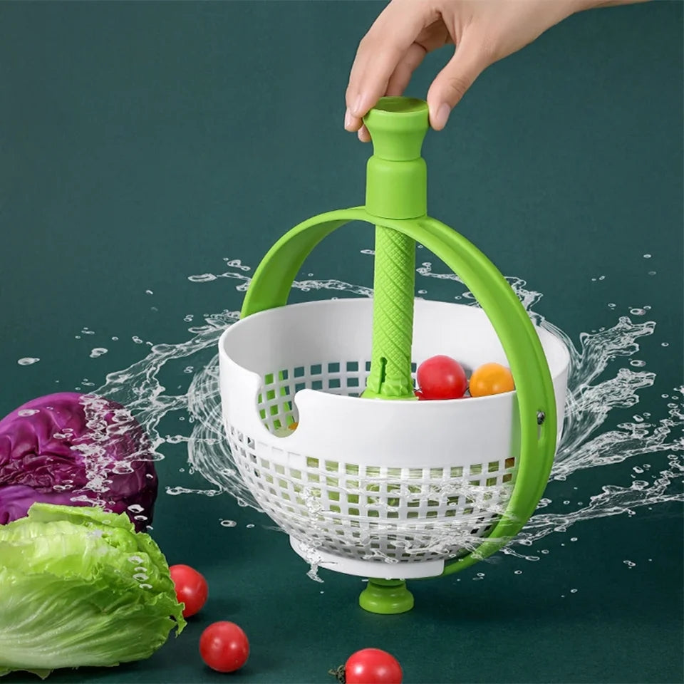 Vegetable & Salad Washing & Spinner Basket