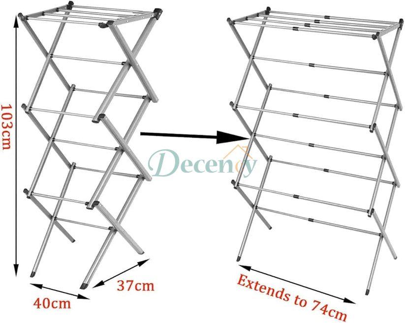 Premium Foldable Cloth Drying Rack – Space Saving