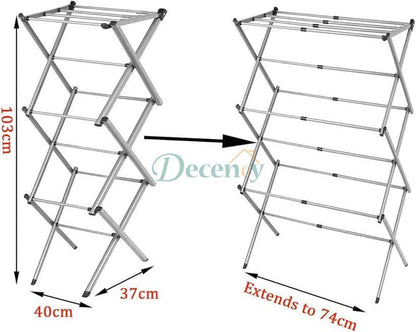 Premium Foldable Cloth Drying Rack – Space Saving