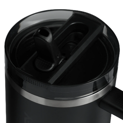 The Quencher ProTour Flip Straw Tumbler | 40 OZ - Black 2.0