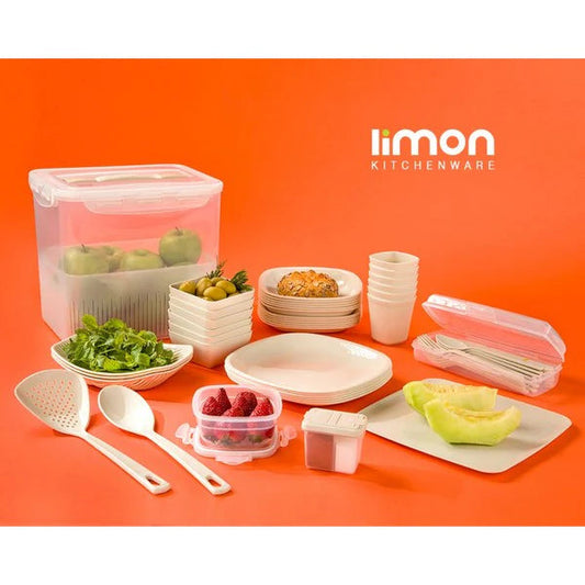 Limon 60 Pices Picnic Set For 6 Person