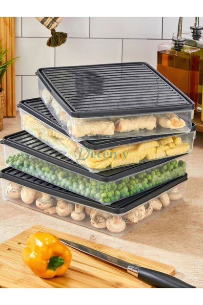 storage container 4pc set (2400ML)