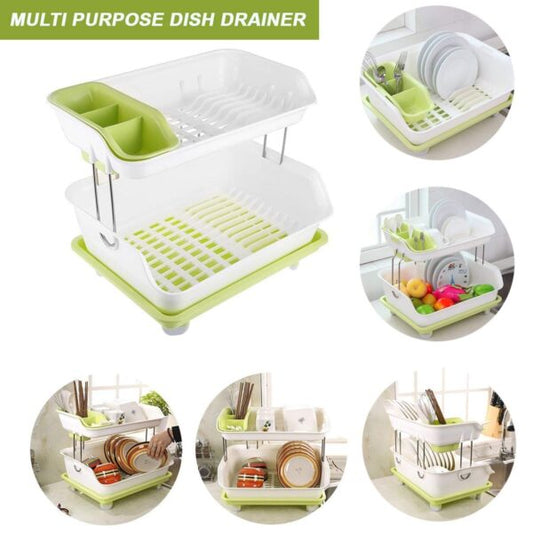 Multi-Purpose Draining Storage Rack