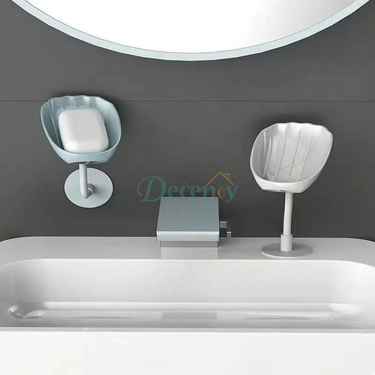 Wall-Mounted Shell-Shaped Soap Dish Holder