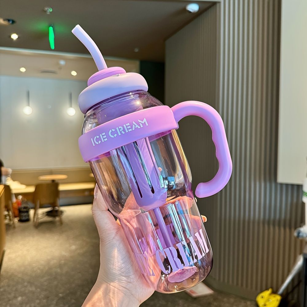 1200ML Large Capacity Water Glass Bottle