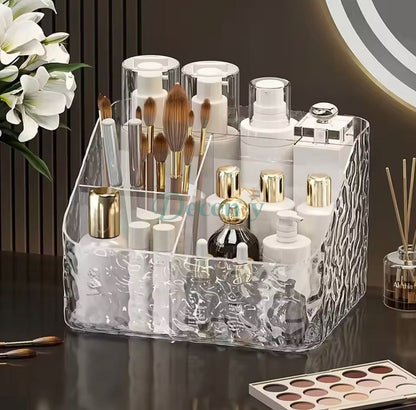 4 Compartment Acrylic Cosmetic Organizer