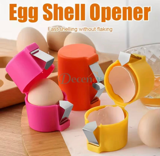 Egg Shell Opener, Quick Peel And Yolk Separator